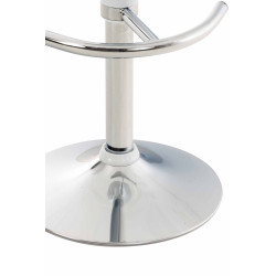 Lot de 2 tabourets de bar Saddle blanc