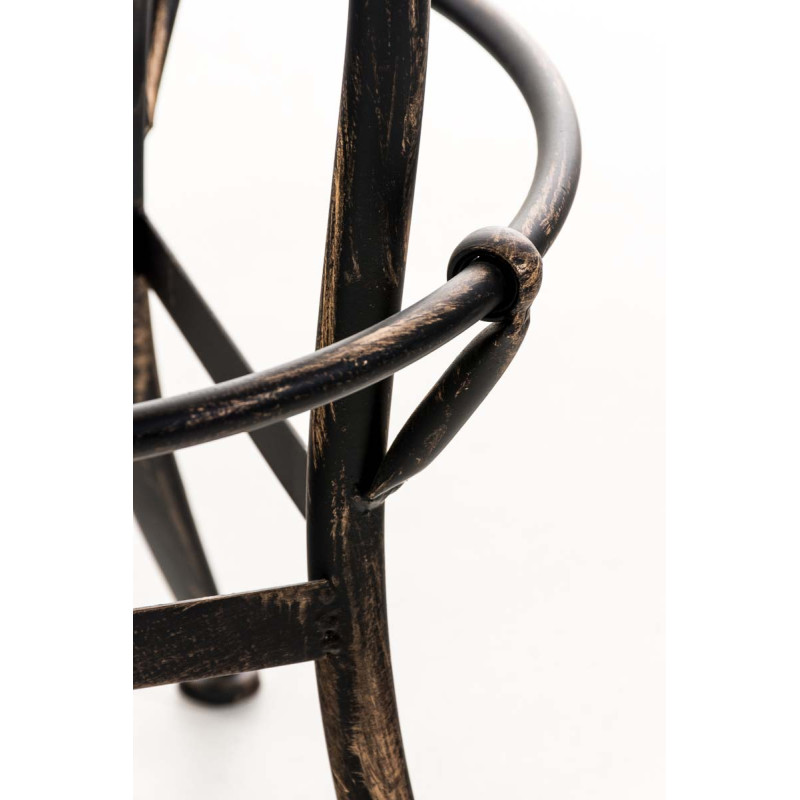 Tabouret de bar en bronze solide