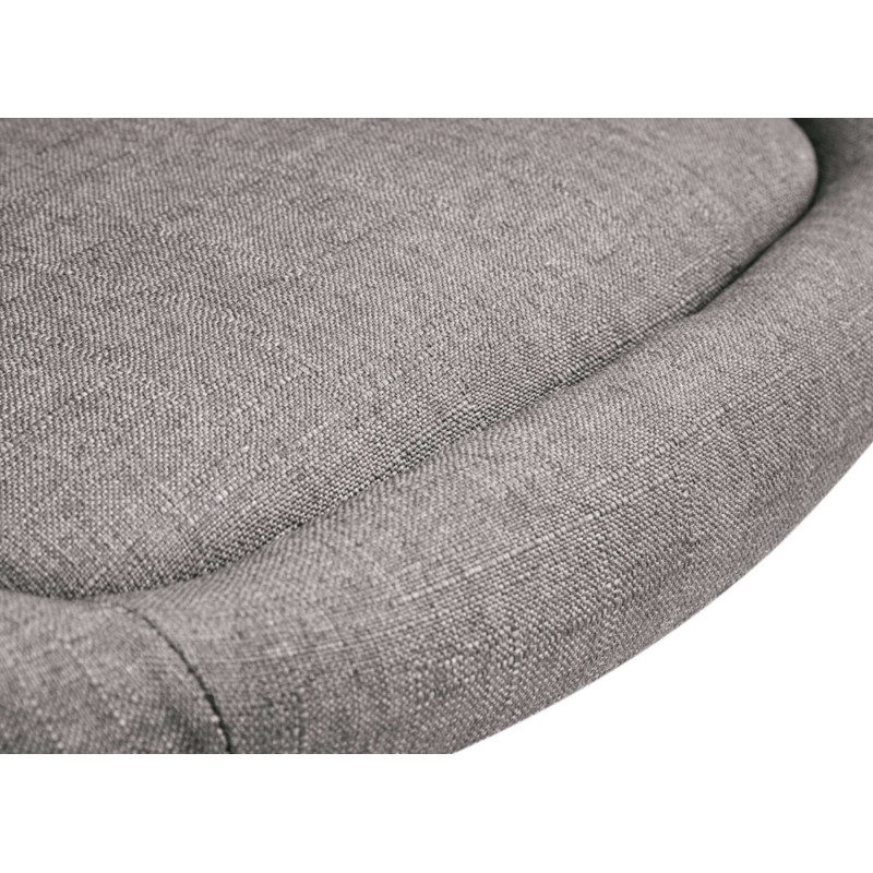 Tabouret de bar Miami V2 tissu C gris clair