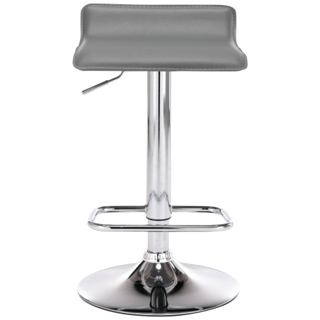 Lot de 2 tabourets de bar Dyn gris