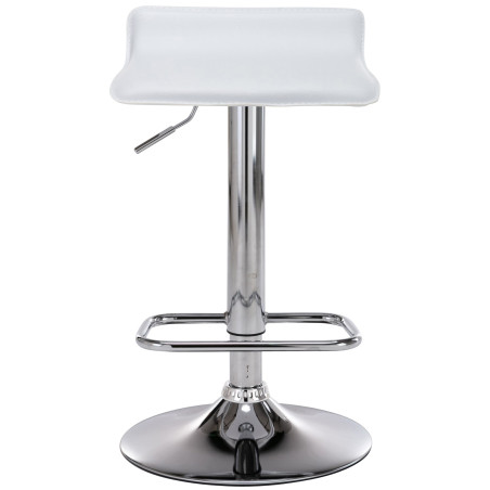 Set De 2 Taburetes Dyn en Cuero PU Blanco