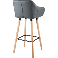 2er Set Barhocker Grant Kunstleder