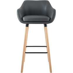 2er Set Barhocker Grant Kunstleder