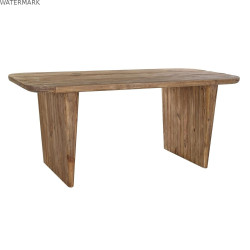 Table de Salle à Manger DKD Home Decor Naturel Bois Recyclé Pin (180 x 90 x 77 cm)