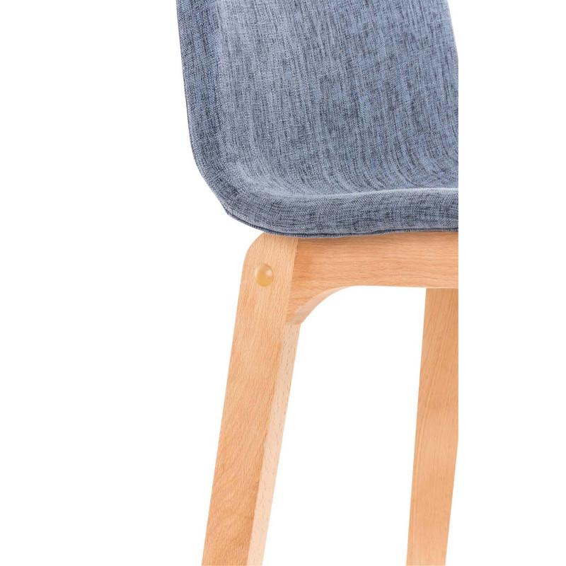 Lot de 2 tabourets de bar Hoover tissu Natura