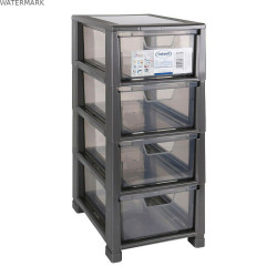 Caisson à Tiroirs Tontarelli Linea mini Gris