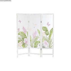 Paravent DKD Home Decor Tropical Transparent Bois MDF 150 x 2 x 180 cm