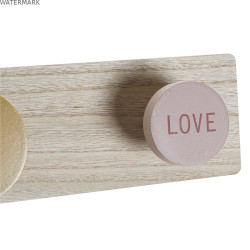 Portemanteau DKD Home Decor MDF Shabby Chic (50 x 5,5 x 8 cm)