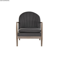 Siège DKD Home Decor Gris foncé Sapin Plastique 68 x 69 x 89 cm 67 x 70 x 89 cm
