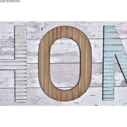 Portemanteau DKD Home Decor Bois Métal Plage 45 x 5 x 23 cm (2 Unités)