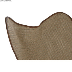Chaise DKD Home Decor Métal Rotin (74 x 78 x 92 cm)
