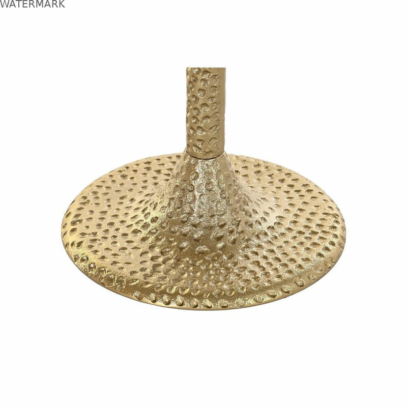 Petite Table d'Appoint DKD Home Decor Blanc Doré 40 x 40 x 61 cm