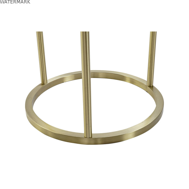 Lampadaire DKD Home Decor 43,5 x 40 x 154 cm Doré Métal Blanc 220 V 50 W
