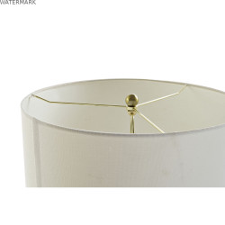 Lampadaire DKD Home Decor 43,5 x 40 x 154 cm Doré Métal Blanc 220 V 50 W