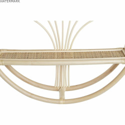 Étagère DKD Home Decor Mural Naturel Rotin 2 Etagères (60 x 14 x 60 cm)
