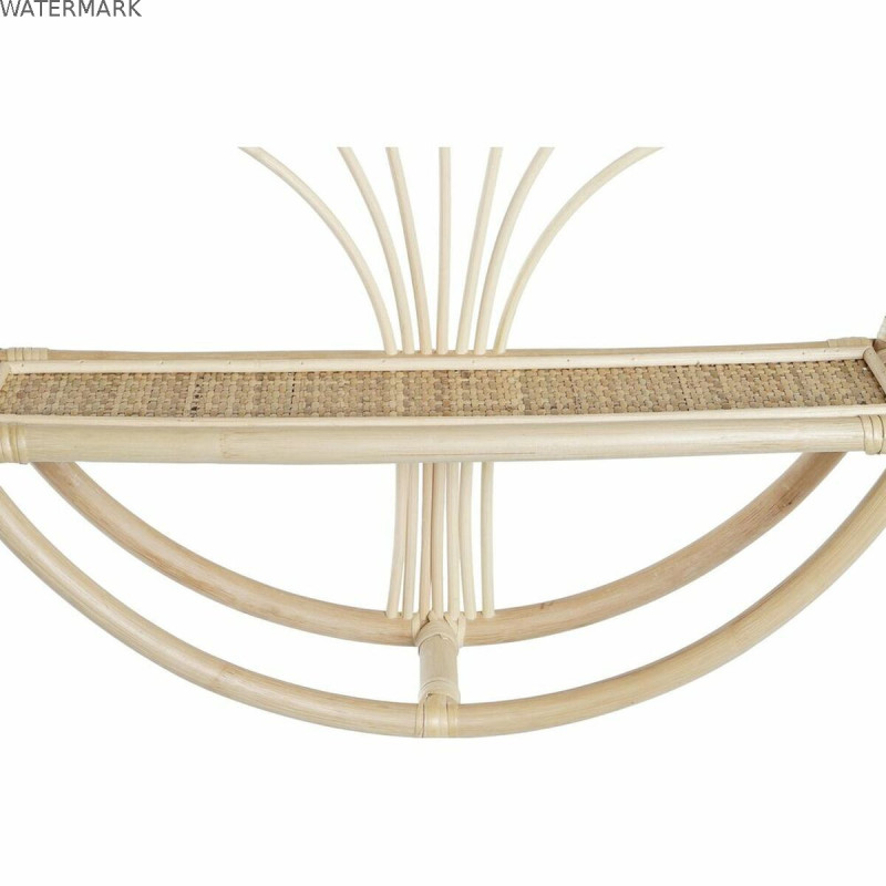 Étagère DKD Home Decor Mural Naturel Rotin 2 Etagères (60 x 14 x 60 cm)
