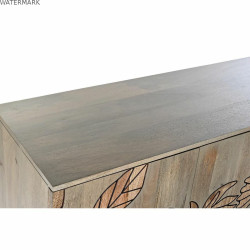 Buffet DKD Home Decor Naturel Gris Métal Bois de manguier (177 x 45 x 74 cm)