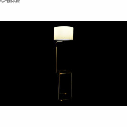 Lampadaire DKD Home Decor 43,5 x 40 x 154 cm Doré Métal Blanc 220 V 50 W