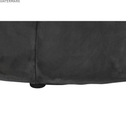 Repose-pied DKD Home Decor Gris 30 % Polyester (85 x 85 x 48 cm)