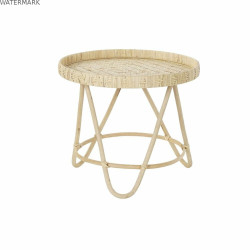 Petite Table d'Appoint DKD Home Decor Marron 60 x 60 x 52 cm