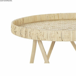 Petite Table d'Appoint DKD Home Decor Marron 60 x 60 x 52 cm