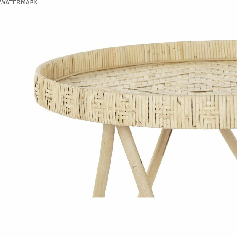 Petite Table d'Appoint DKD Home Decor Marron 60 x 60 x 52 cm