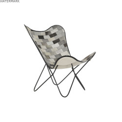 Chaise de Salle à Manger DKD Home Decor Blanc Noir Beige Gris 74 x 70 x 90 cm