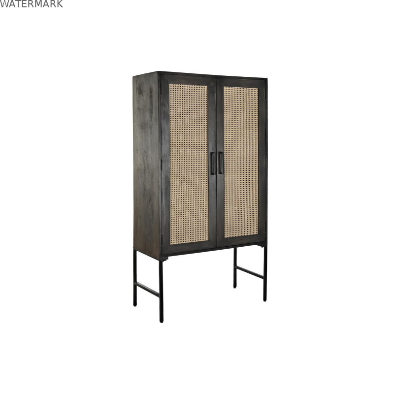 Buffet DKD Home Decor Bois Bois de manguier Marron Noir 85 x 40 x 162,5 cm Buffet DKD Home Decor Bois Bois de manguier Marron Noir 85 x 40 x 162,5 cm