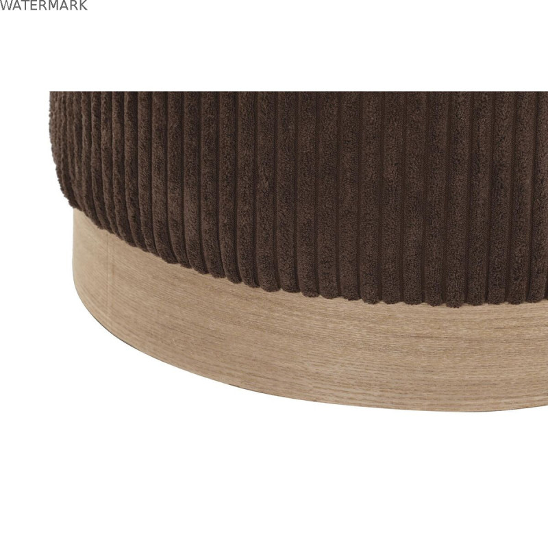 Repose-pied DKD Home Decor 40 x 40 x 40 cm Marron Clair Pin Urbaine