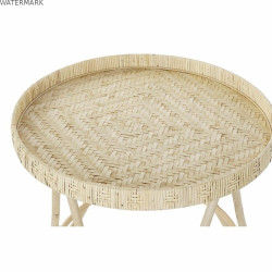 Petite Table d'Appoint DKD Home Decor Marron 60 x 60 x 52 cm
