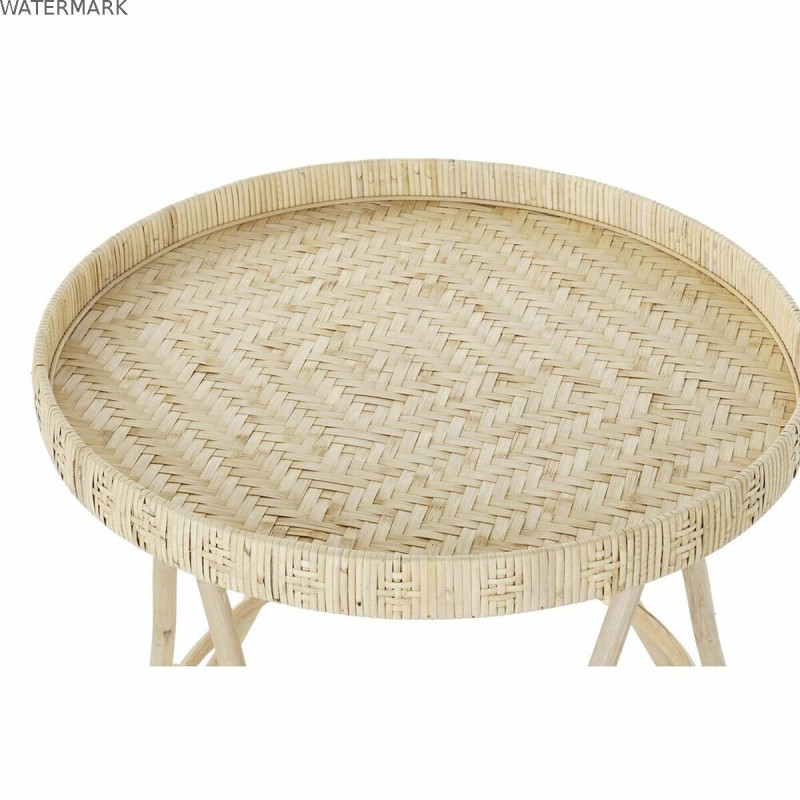 Petite Table d'Appoint DKD Home Decor Marron 60 x 60 x 52 cm
