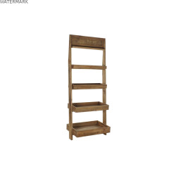 Étagère DKD Home Decor Naturel Bois Recyclé 4 Etagères (80 x 50 x 200 cm)