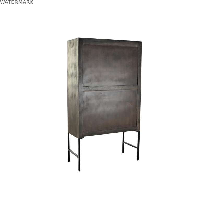 Buffet DKD Home Decor Bois Bois de manguier Marron Noir 85 x 40 x 162,5 cm
