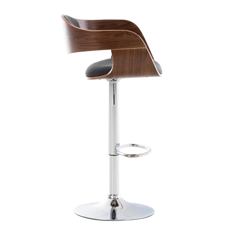 Lot de 2 tabourets de bar en tissu Kingston C