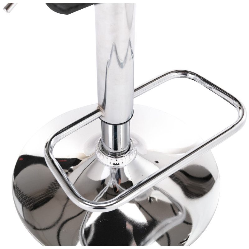 Lot de 2 tabourets de bar Dyn noir