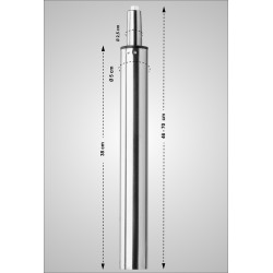 Muelle de Gas para Taburetes Acero inoxidable,5x70x5 cm