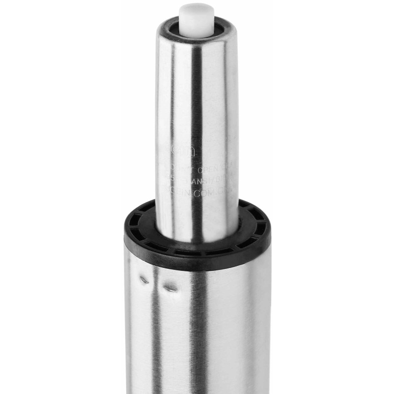 Tabouret de bar à vérin à gaz Panama, Limon, Damaso en acier inoxydable