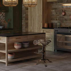 Tabouret de bar Butch en bronze