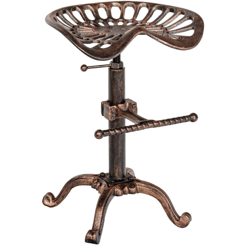 Tabouret de bar Butch en bronze