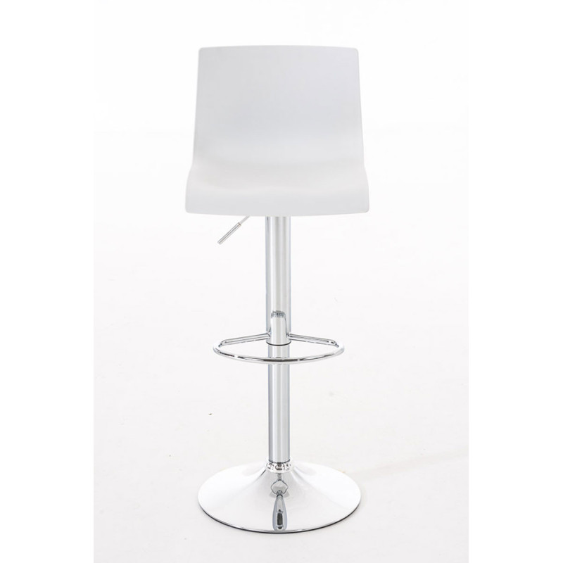 Set 2 Taburetes Hover en Polipropileno Blanco