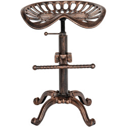 Taburete Industrial Butch Bronce