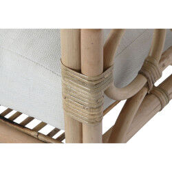 Fauteuil Home ESPRIT Blanc Naturel 72 x 77 x 80 cm