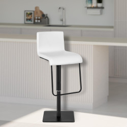 Tabouret de bar Limon B blanc