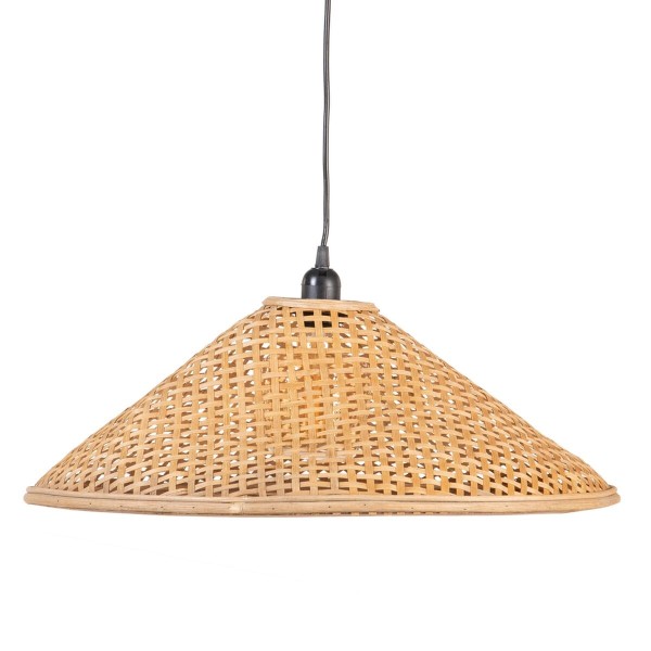 Suspension 55 x 55 x 20 cm Naturel Bambou 220 V 240 V 60 W