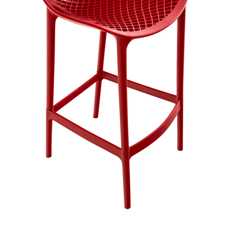 Lot de 2 tabourets de bar Air rouge