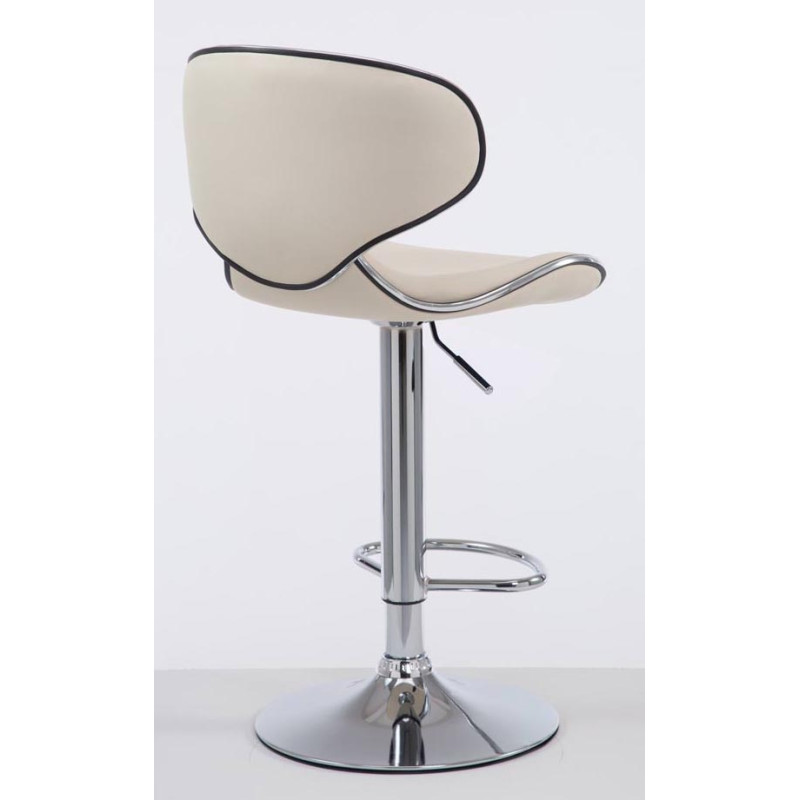 Set De 2 Taburetes Las vegas Crema,Cromado