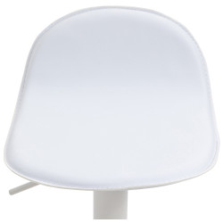 Tabouret de bar Lana V2 blanc blanc