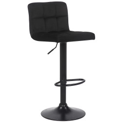 Tabouret de bar en velours Feni
