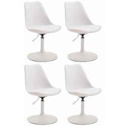 Lot de 4 chaises de salle à...