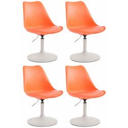 Lot de 4 chaises de salle à...